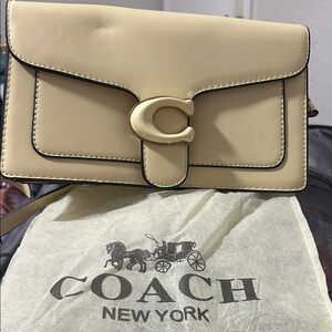 Coach Yellow Leather Clutch